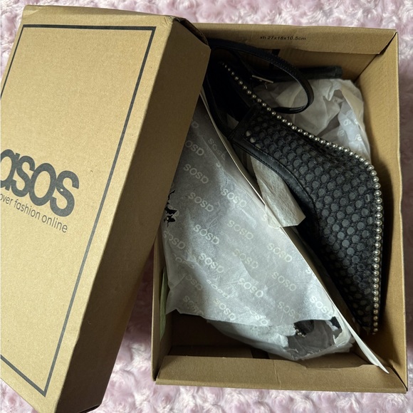 ASOS Design Permission pointed heel with studs - Picture 7 of 10
